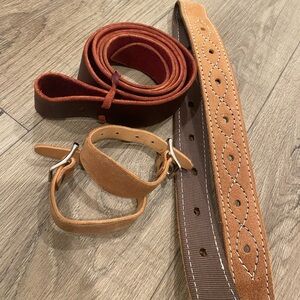 NEW off billet, latigo & stirrup hobbles